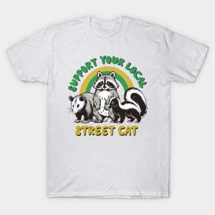 raccoon cat T-Shirt